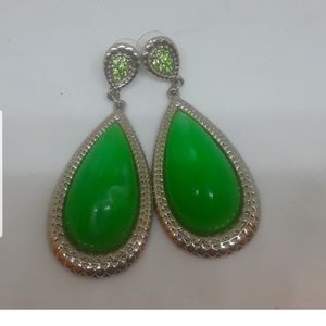Green Earrings
